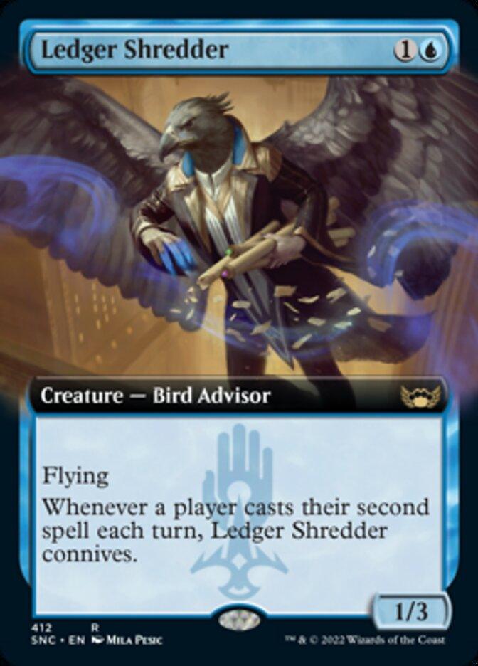 Ledger Shredder (Extended Art) [Streets of New Capenna] - Trinity Hobby