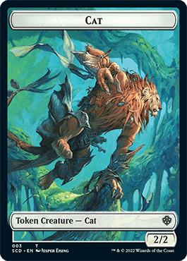 Insect // Cat Double-Sided Token [Starter Commander Decks] - Trinity Hobby