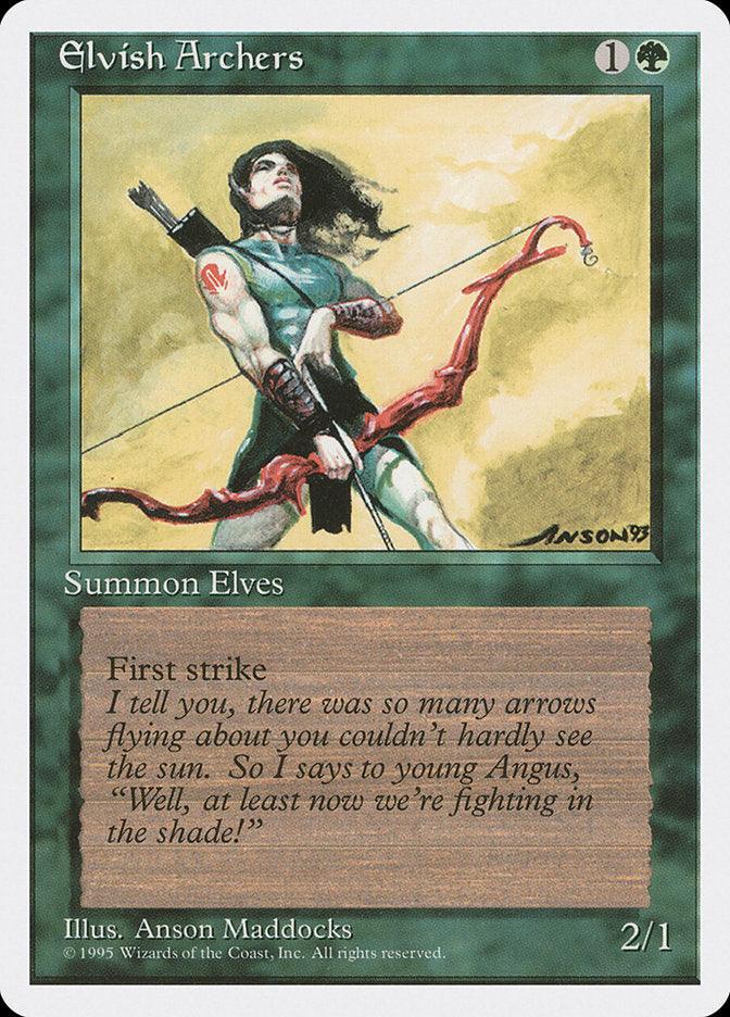Elvish Archers [Fourth Edition] - Trinity Hobby