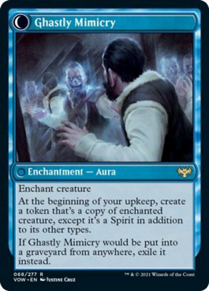 Mirrorhall Mimic // Ghastly Mimicry [Innistrad: Crimson Vow] - Trinity Hobby