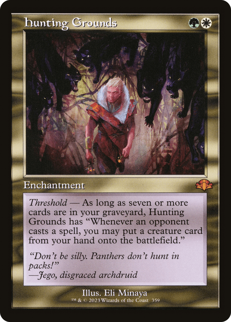 Hunting Grounds (Retro) [Dominaria Remastered] - Trinity Hobby