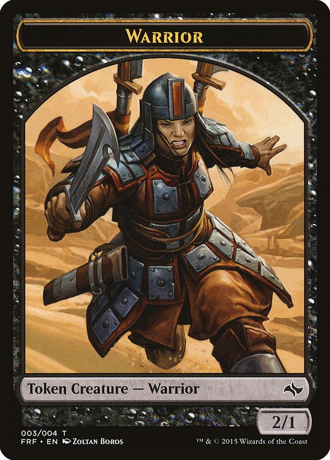 Warrior Token [Fate Reforged Tokens] - Trinity Hobby