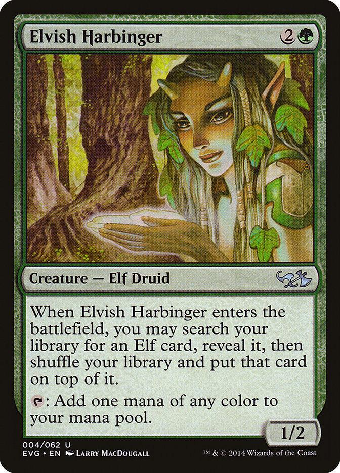 Elvish Harbinger (Elves vs. Goblins) [Duel Decks Anthology] - Trinity Hobby
