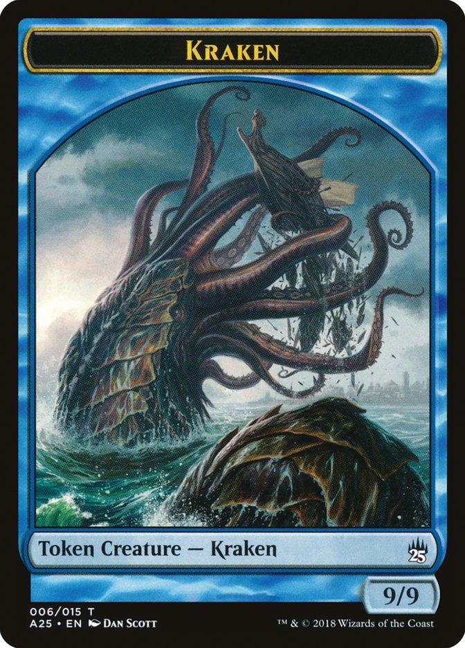 Kraken Token [Masters 25 Tokens] - Trinity Hobby