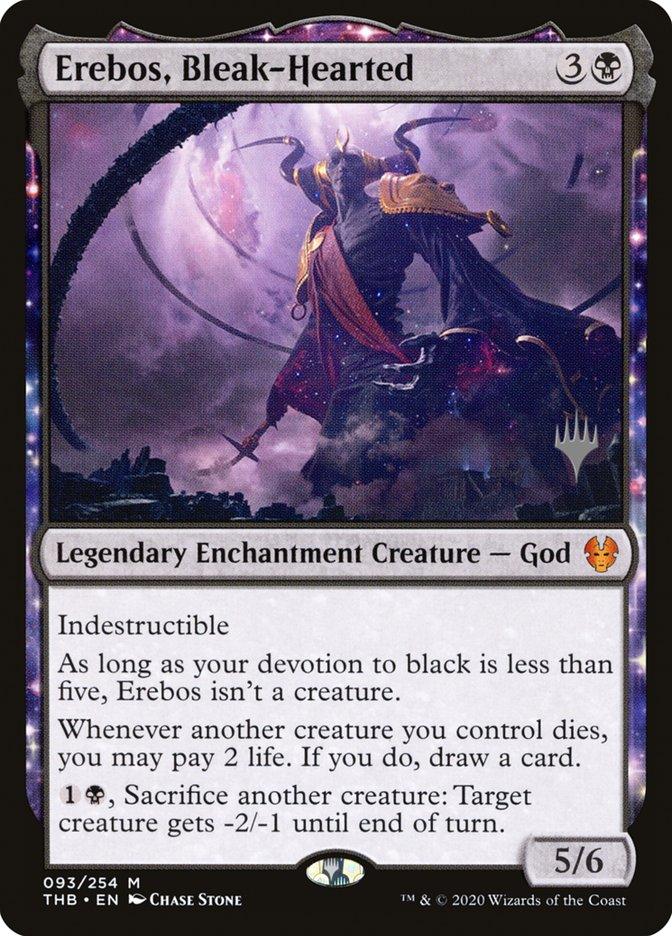 Erebos, Bleak-Hearted (Promo Pack) [Theros Beyond Death Promos] - Trinity Hobby