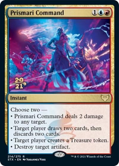 Prismari Command [Strixhaven: School of Mages Prerelease Promos] - Trinity Hobby