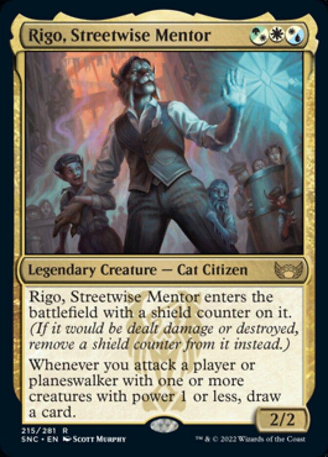 Rigo, Streetwise Mentor [Streets of New Capenna] - Trinity Hobby