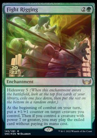 Fight Rigging [Streets of New Capenna Prerelease Promos] - Trinity Hobby