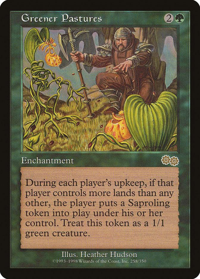 Greener Pastures [Urza's Saga] - Trinity Hobby