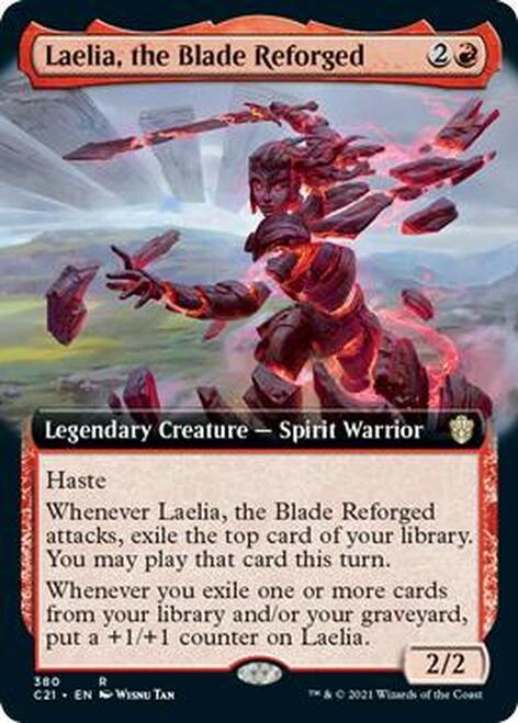 Laelia, the Blade Reforged (Extended Art) [Commander 2021] - Trinity Hobby