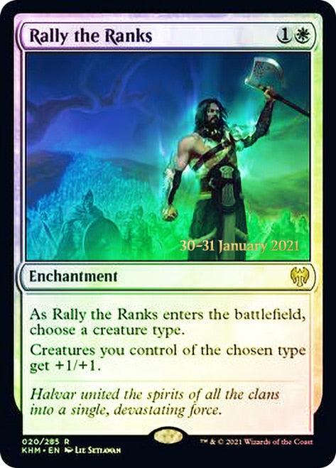 Rally the Ranks [Kaldheim Prerelease Promos] - Trinity Hobby