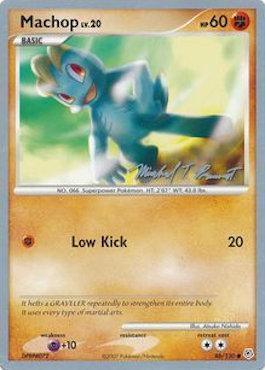 Machop LV.20 (86/130) (Boltevoir - Michael Pramawat) [World Championships 2010] - Trinity Hobby