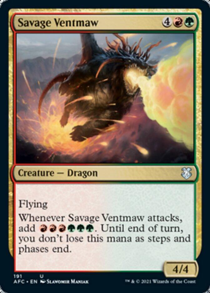 Savage Ventmaw [Dungeons & Dragons: Adventures in the Forgotten Realms Commander] - Trinity Hobby