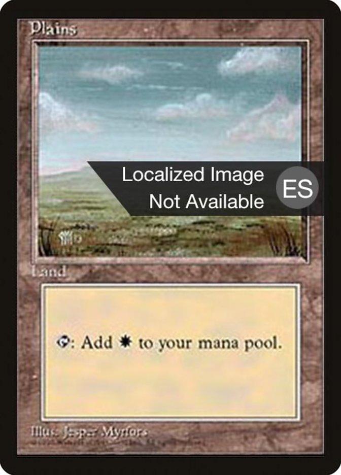 Plains (C) [Fourth Edition (Foreign Black Border)] - Trinity Hobby