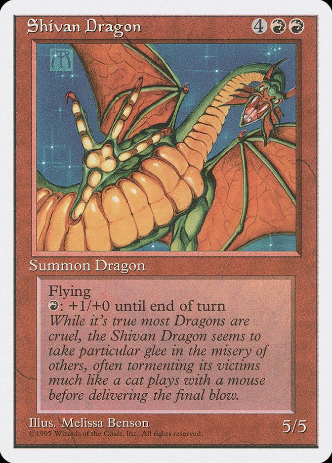 Shivan Dragon [Fourth Edition] - Trinity Hobby