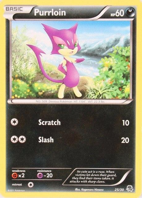 Purrloin (25/30) [Black & White: Trainer Kit - Zoroark] - Trinity Hobby