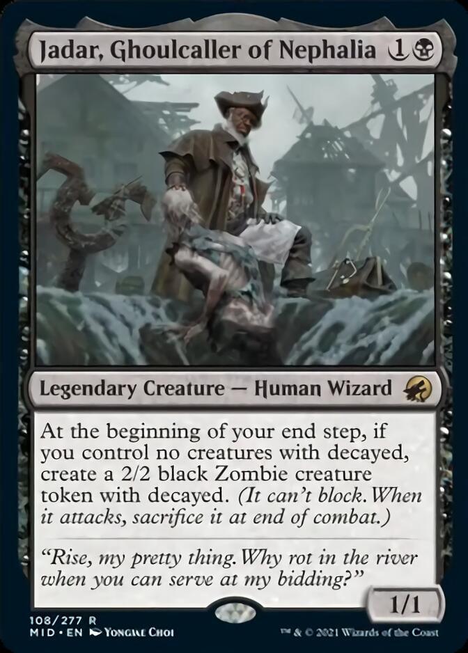 Jadar, Ghoulcaller of Nephalia [Innistrad: Midnight Hunt] - Trinity Hobby