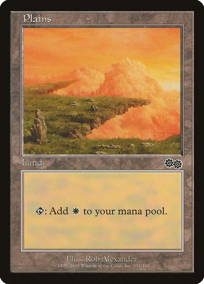 Plains (331) [Urza's Saga] - Trinity Hobby