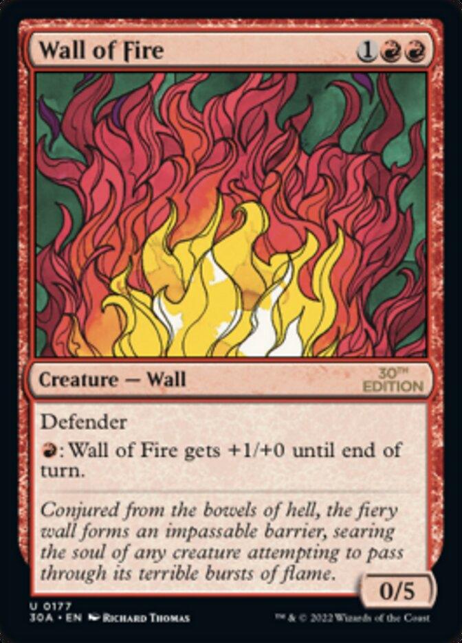 Wall of Fire [30th Anniversary Edition] - Trinity Hobby