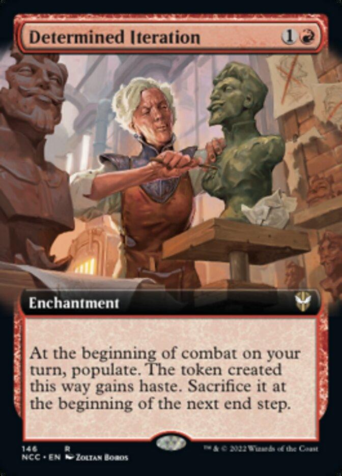 Determined Iteration (Extended Art) [Streets of New Capenna Commander] - Trinity Hobby