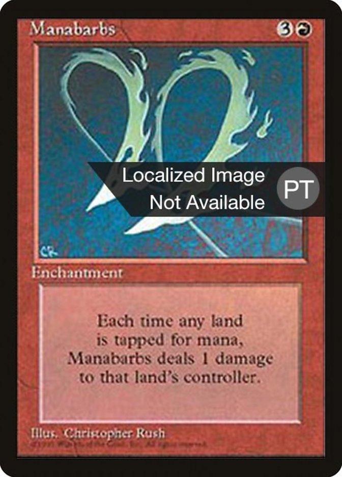 Manabarbs [Fourth Edition (Foreign Black Border)] - Trinity Hobby