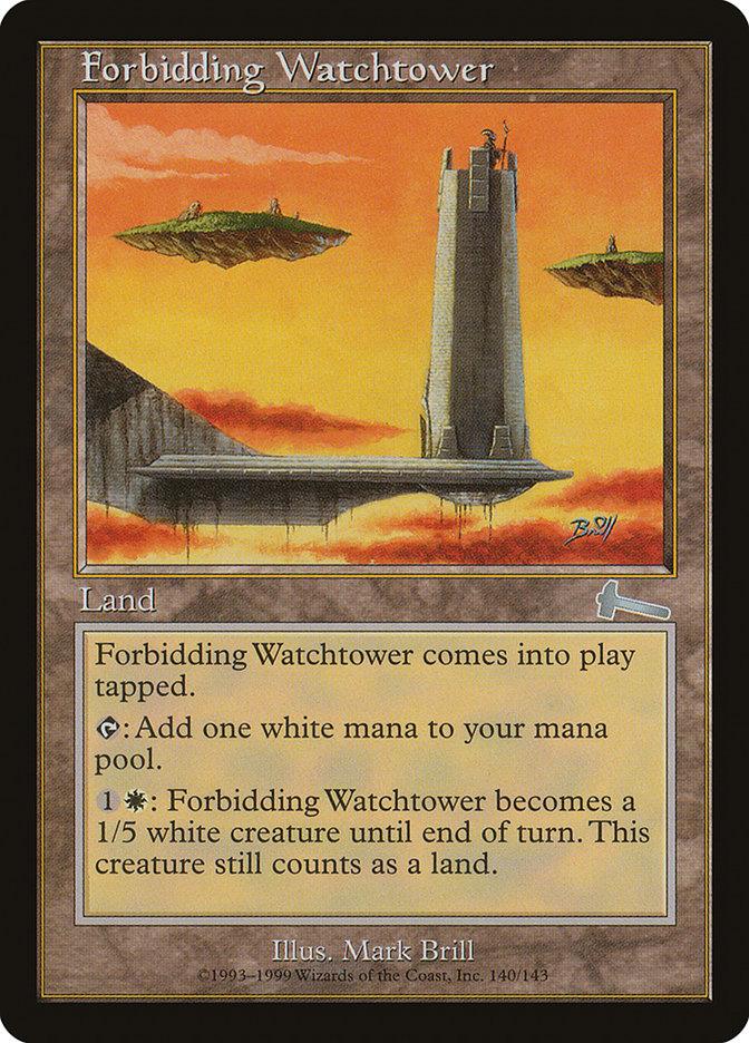 Forbidding Watchtower [Urza's Legacy] - Trinity Hobby