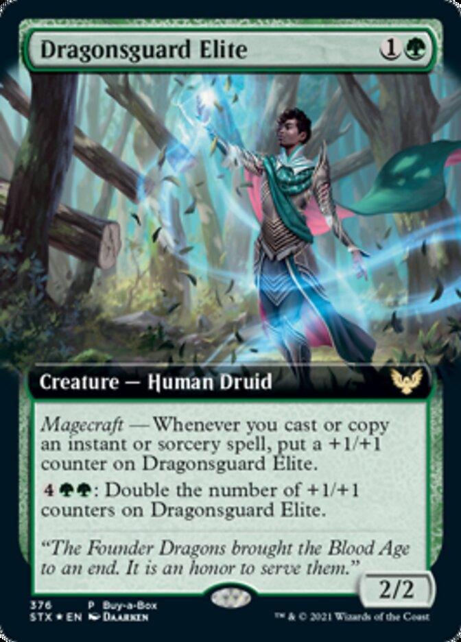 Dragonsguard Elite (Buy-A-Box) [Strixhaven: School of Mages Promos] - Trinity Hobby