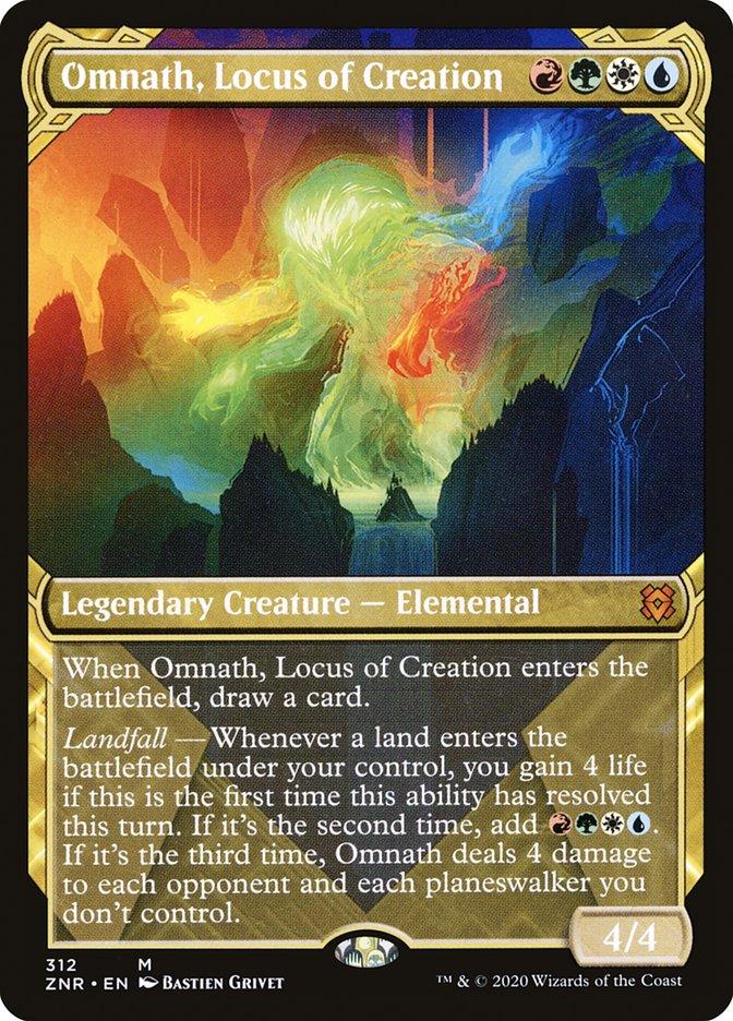 Omnath, Locus of Creation (Showcase) [Zendikar Rising] - Trinity Hobby