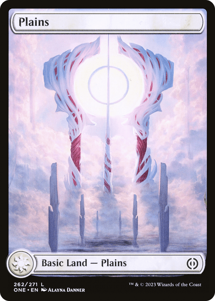 Plains (262) (Full-Art) [Phyrexia: All Will Be One] - Trinity Hobby
