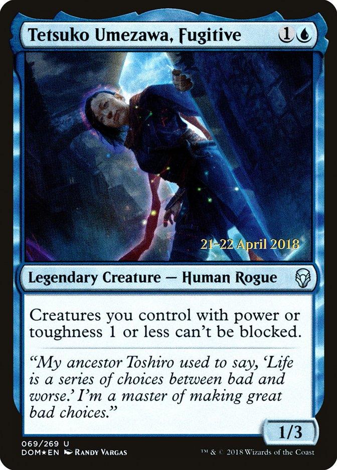 Tetsuko Umezawa, Fugitive [Dominaria Prerelease Promos] - Trinity Hobby