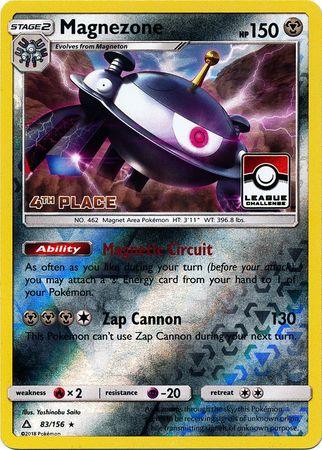 Magnezone (83/156) (League Promo 4th Place) [Sun & Moon: Ultra Prism] - Trinity Hobby