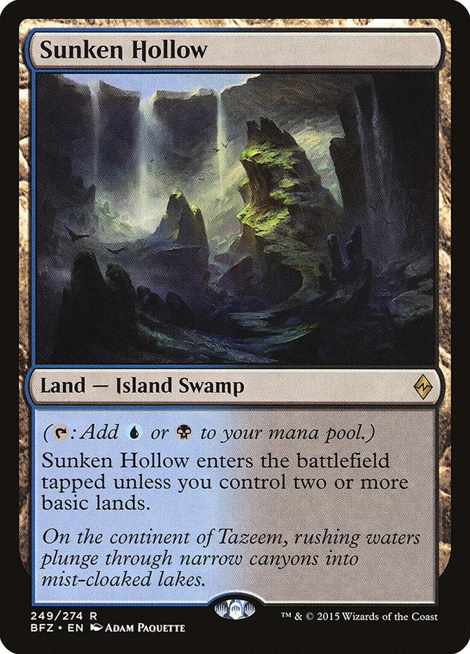 Sunken Hollow [Battle for Zendikar] - Trinity Hobby