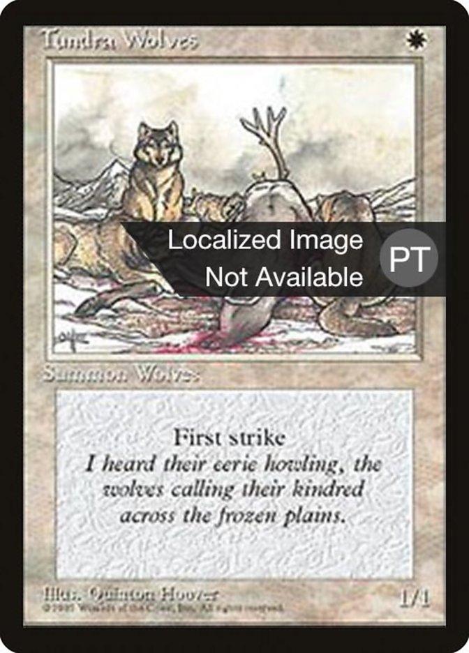 Tundra Wolves [Fourth Edition (Foreign Black Border)] - Trinity Hobby