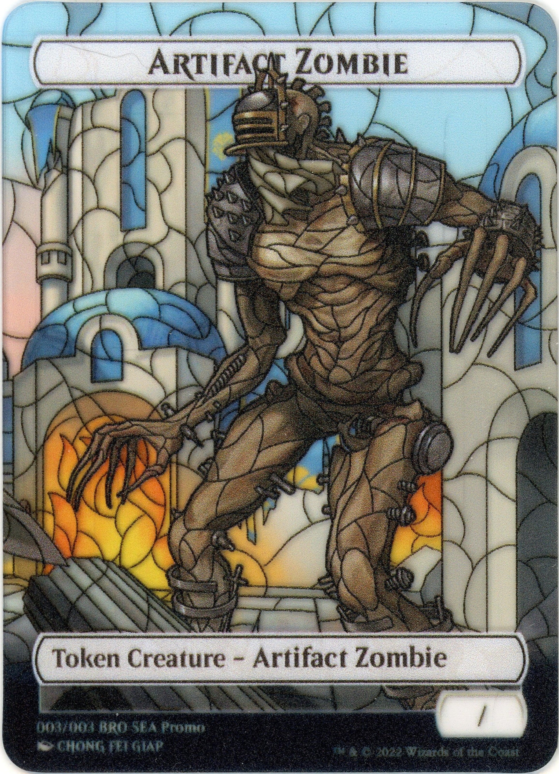 Artifact Zombie Token (SEA Exclusive) [The Brothers' War Tokens] - Trinity Hobby