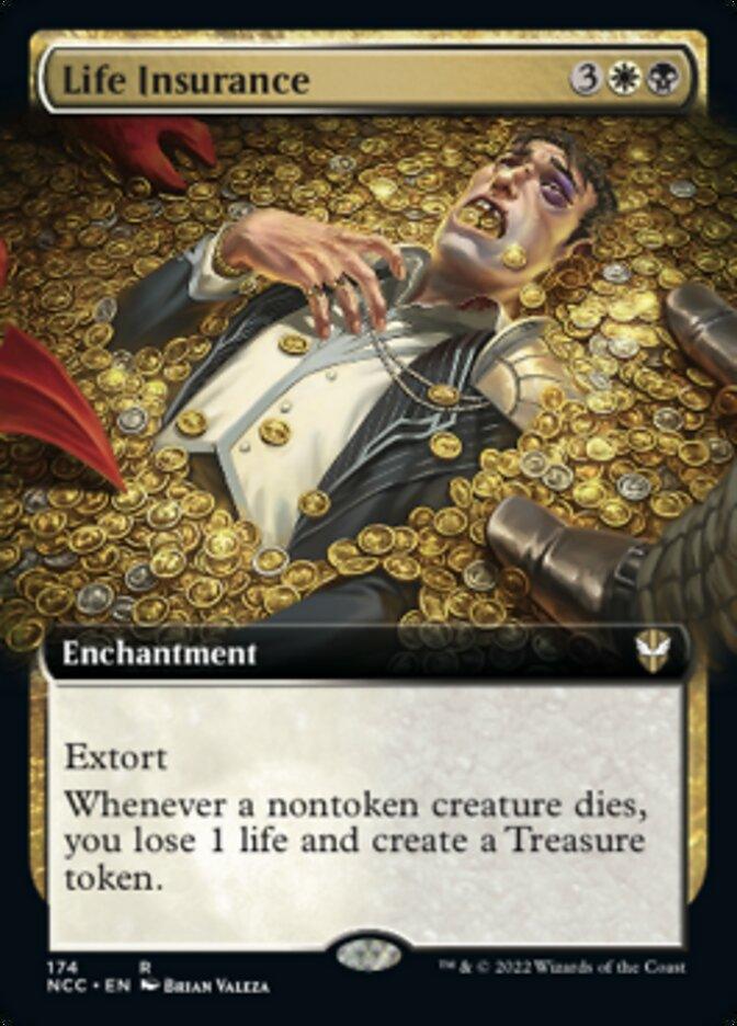 Life Insurance (Extended Art) [Streets of New Capenna Commander] - Trinity Hobby
