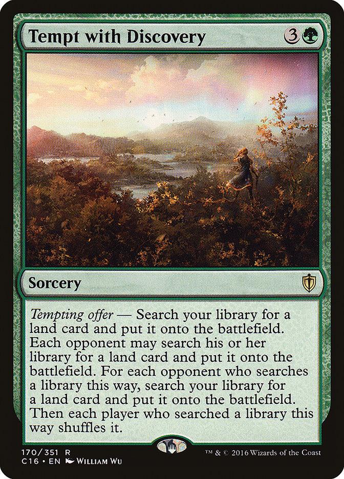 Tempt with Discovery [Commander 2016] - Trinity Hobby