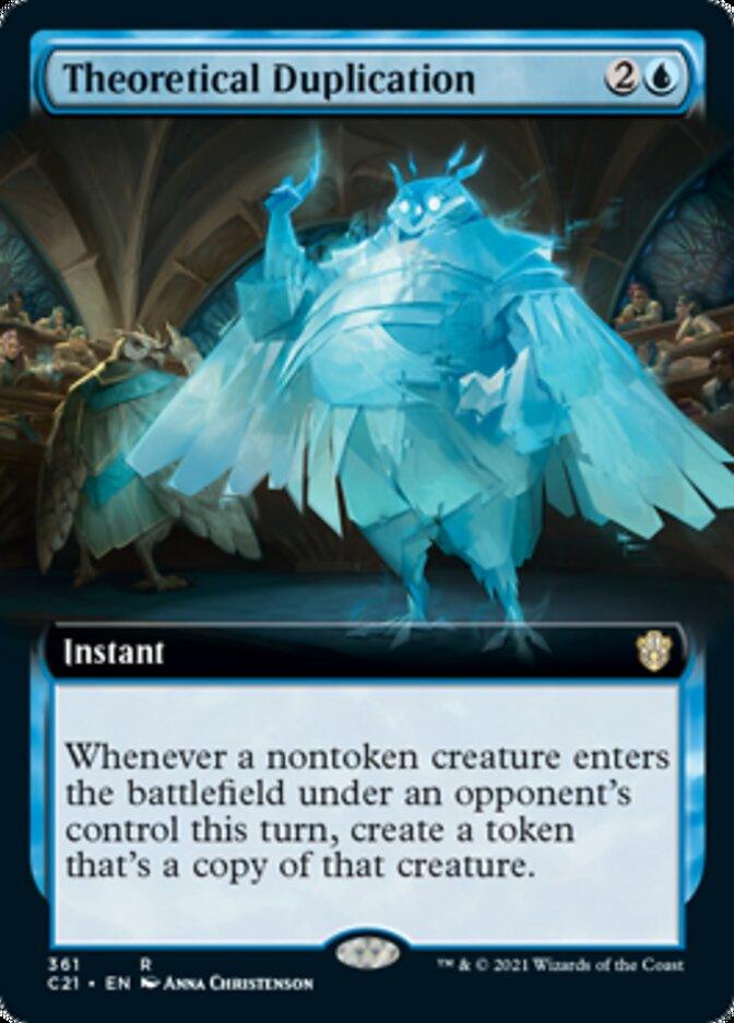 Theoretical Duplication (Extended Art) [Commander 2021] - Trinity Hobby