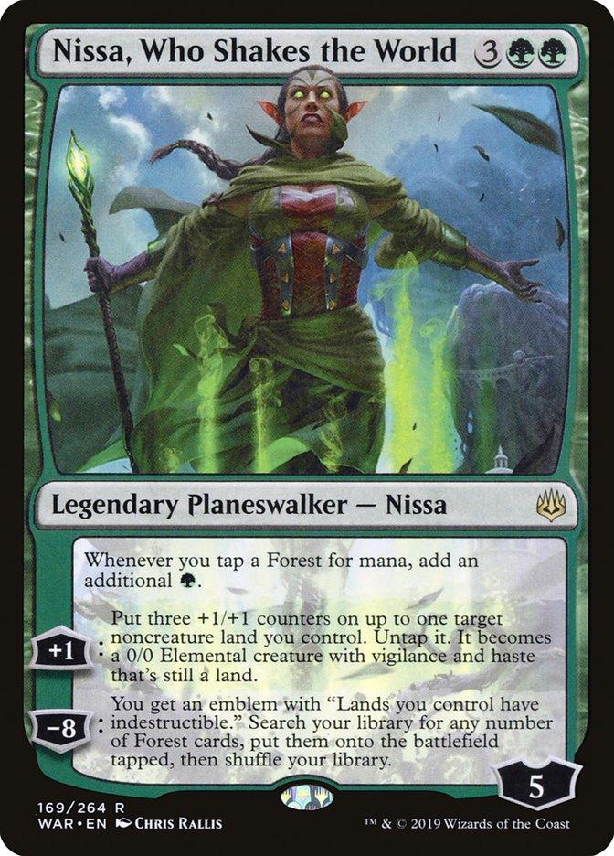 Nissa, Who Shakes the World [War of the Spark] - Trinity Hobby