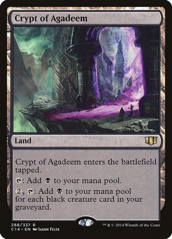 Crypt of Agadeem [Commander 2014] - Trinity Hobby