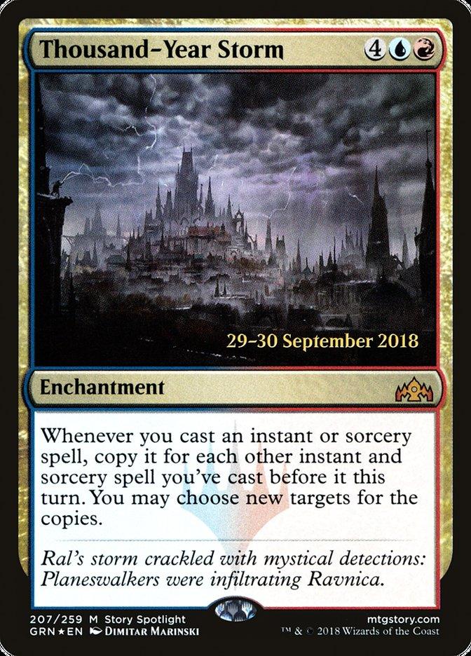 Thousand-Year Storm [Guilds of Ravnica Prerelease Promos] - Trinity Hobby