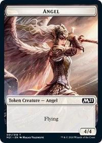 Angel // Treasure Double-Sided Token [Core Set 2021 Tokens] - Trinity Hobby