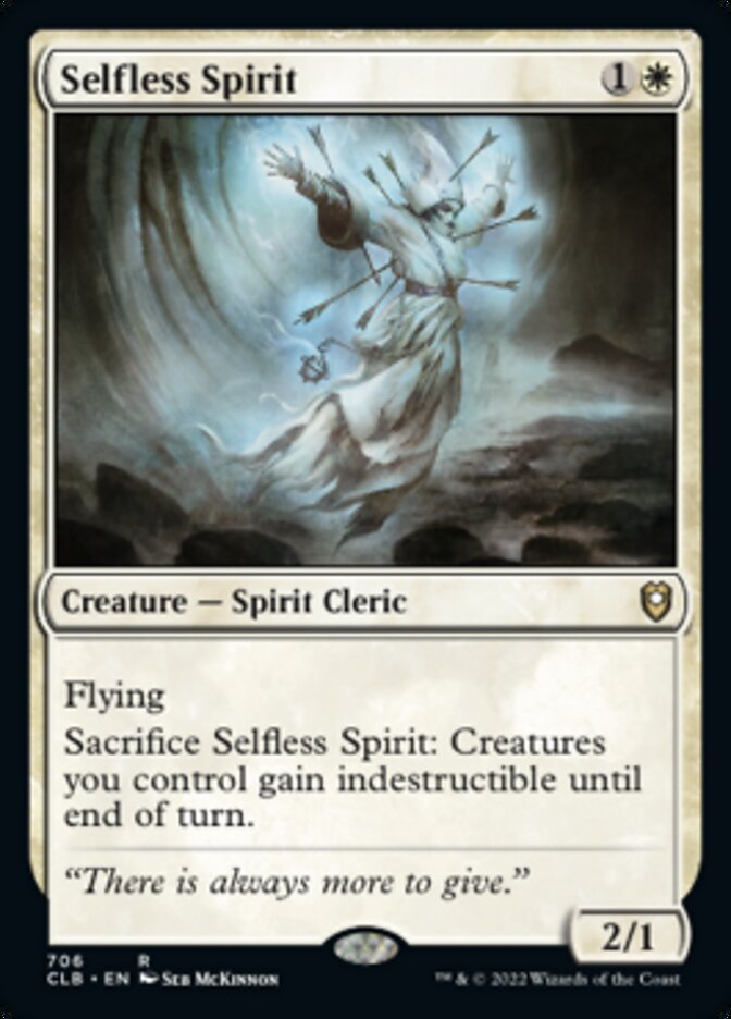 Selfless Spirit [Commander Legends: Battle for Baldur's Gate] - Trinity Hobby