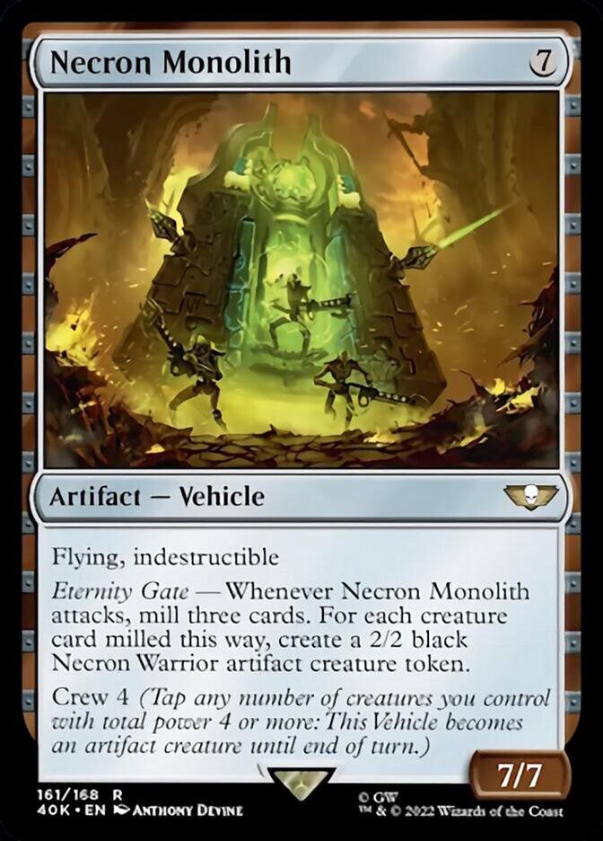 Necron Monolith (Surge Foil) [Warhammer 40,000] - Trinity Hobby