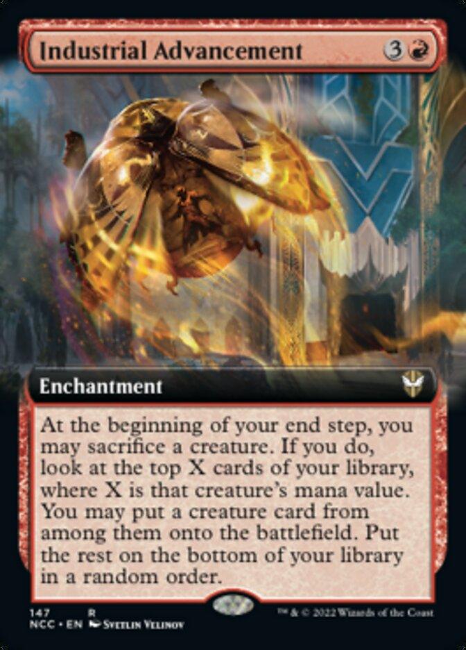 Industrial Advancement (Extended Art) [Streets of New Capenna Commander] - Trinity Hobby