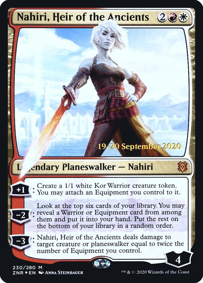 Nahiri, Heir of the Ancients [Zendikar Rising Prerelease Promos] - Trinity Hobby
