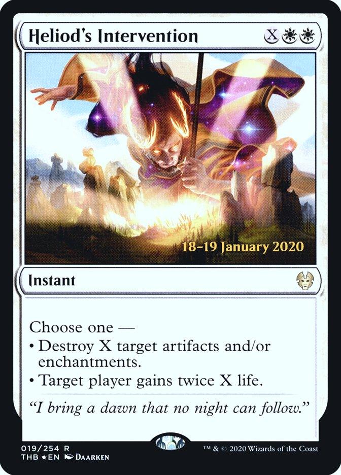 Heliod's Intervention [Theros Beyond Death Prerelease Promos] - Trinity Hobby