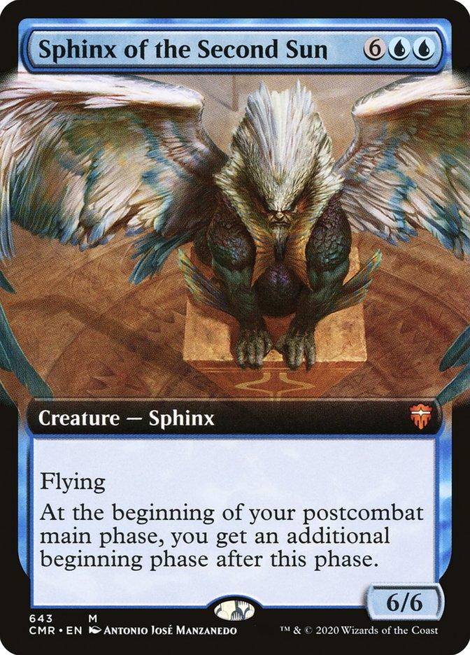 Sphinx of the Second Sun (Extended Art) [Commander Legends] - Trinity Hobby