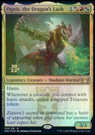 Ognis, the Dragon's Lash [Streets of New Capenna Prerelease Promos] - Trinity Hobby