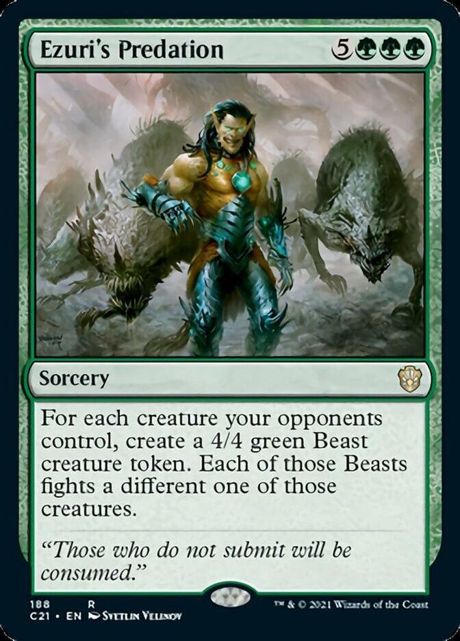 Ezuri's Predation [Commander 2021] - Trinity Hobby