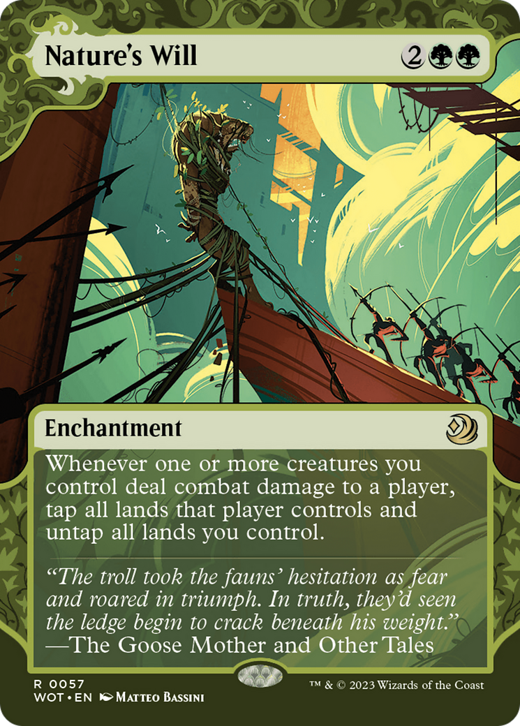 Nature's Will [Wilds of Eldraine: Enchanting Tales] - Trinity Hobby